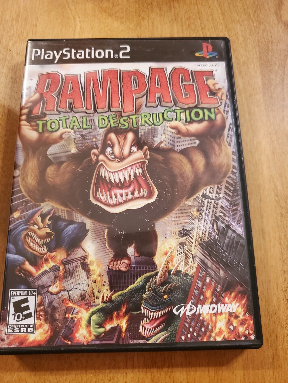 Rampage: Total Destruction (PlayStation 2, 2006) - Authentic PS2 Game